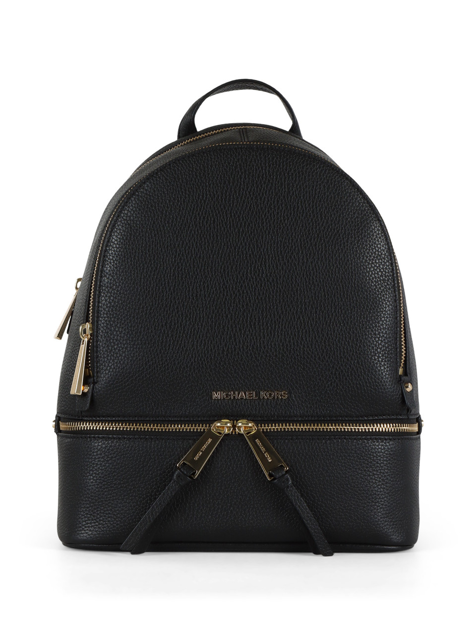 NERO | Zaino in pelle martellata RHEA ZIP Medium
