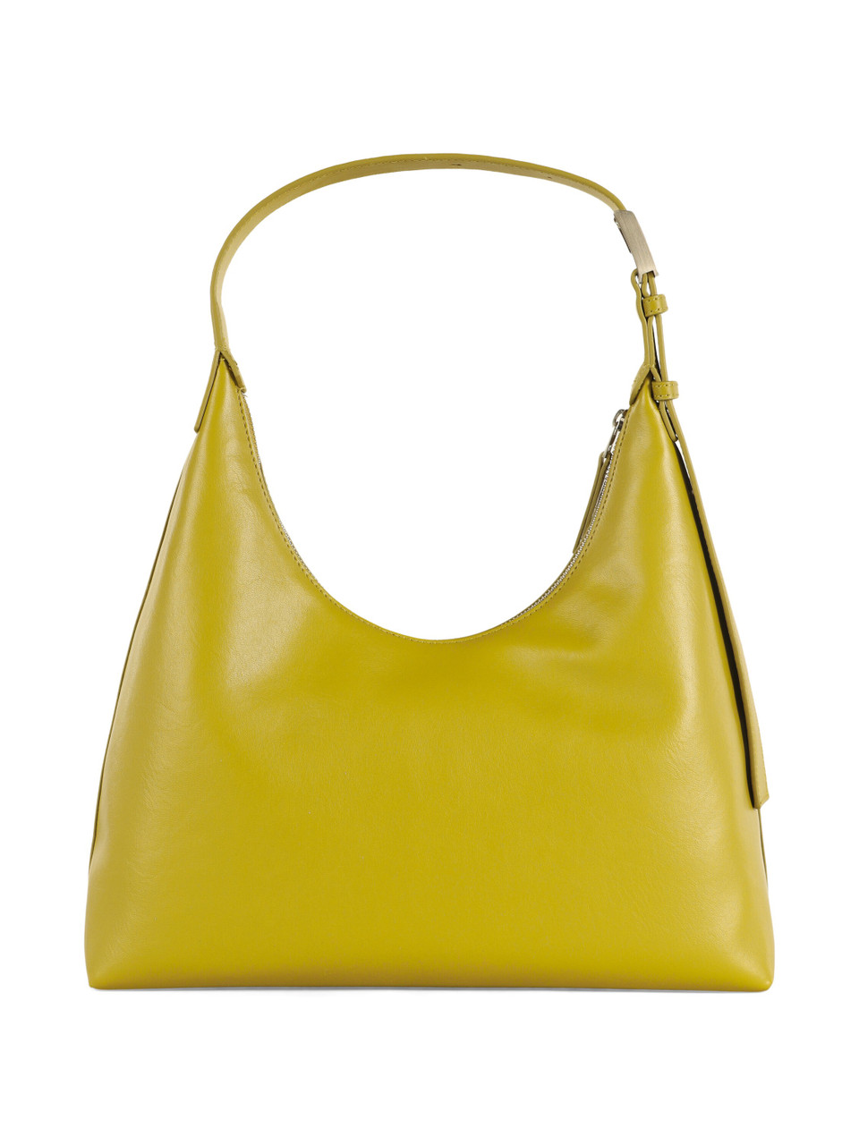 VERDE | Borsa a spalla in ecopelle con scritta logo frontale