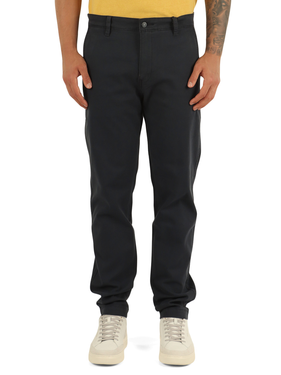 BLU SCURO | Pantalone XX CHINO Standard Taper in cotone stretch