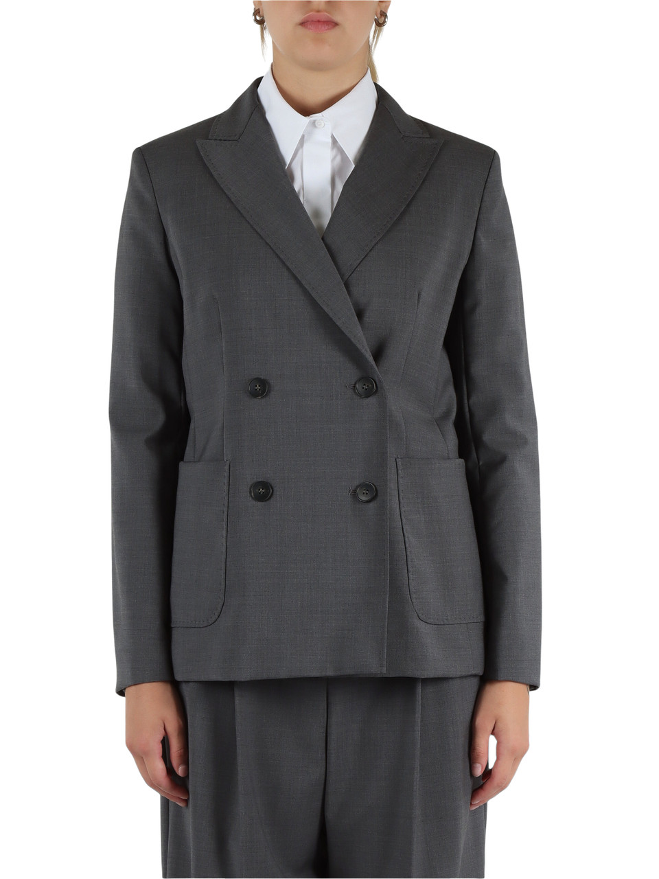 GRIGIO | WEEKEND: Giacca ORNATI in tela di lana vergine