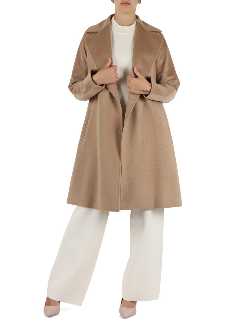BEIGE | STUDIO: Cappotto RAVENNA in lana vergine
