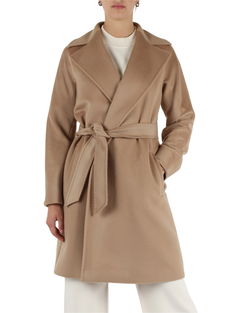 BEIGE | STUDIO: Cappotto RAVENNA in lana vergine