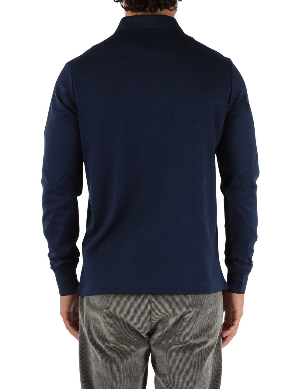 BLU | Polo in cotone piquet con ricamo logo BLU | Polo in cotone piquet con ricamo logo