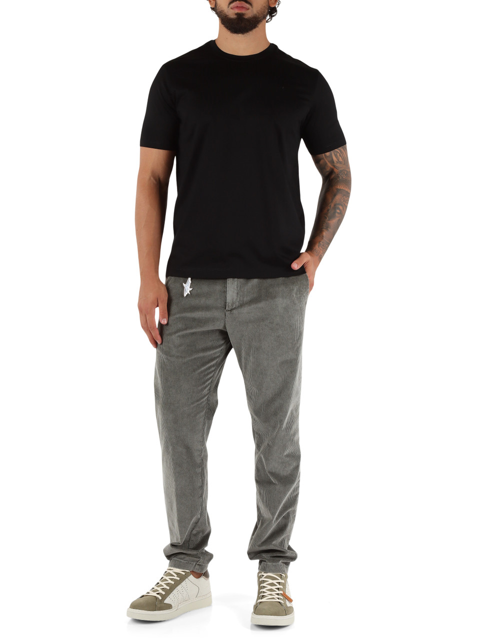 NERO | T-shirt in cotone Silver Collection NERO | T-shirt in cotone Silver Collection