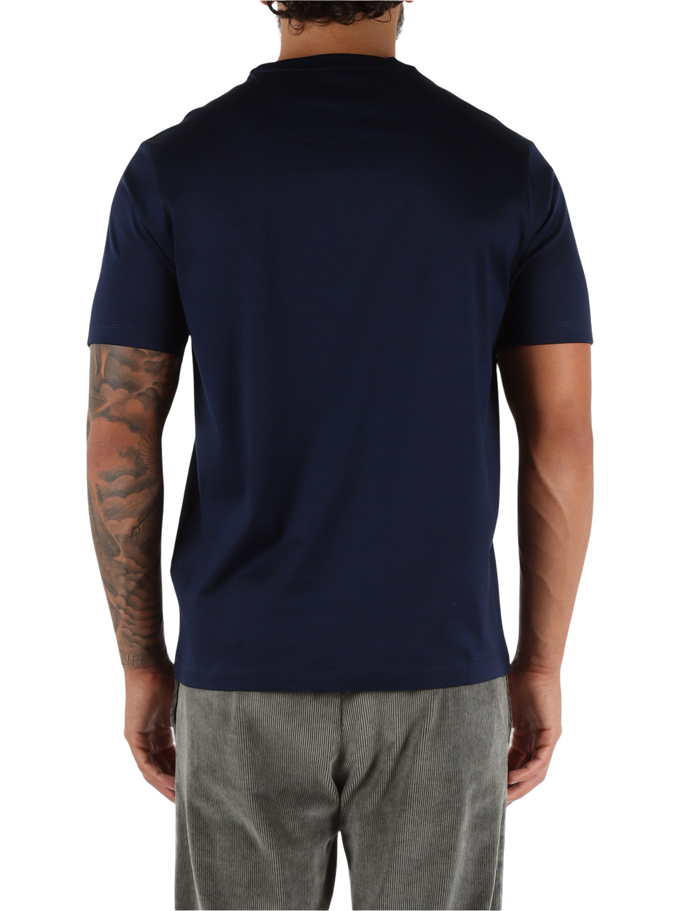 BLU SCURO | T-shirt in cotone Silver Collection