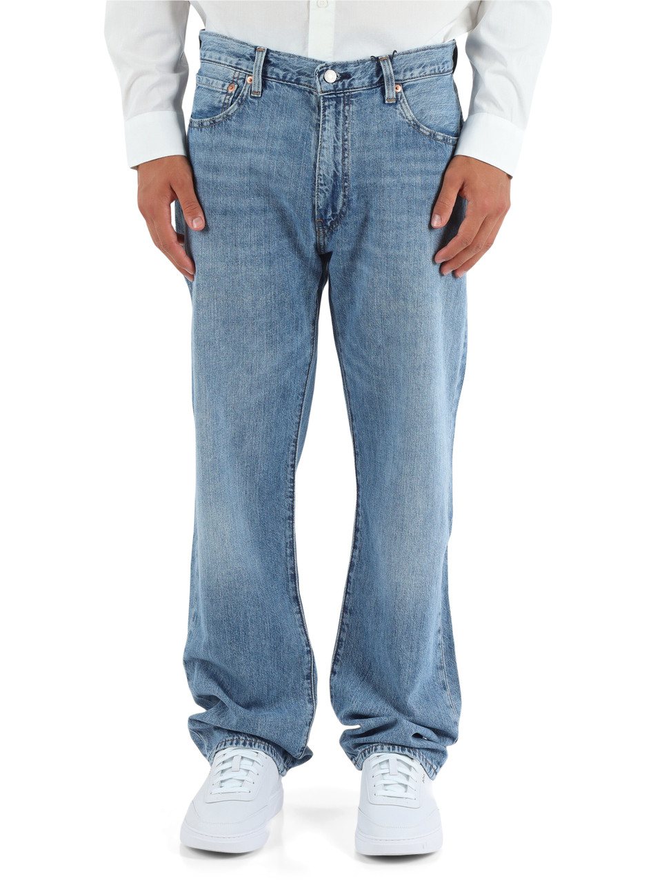 BLU CHIARO | Pantaloni jeans cinque tasche 555 Relaxed Straight