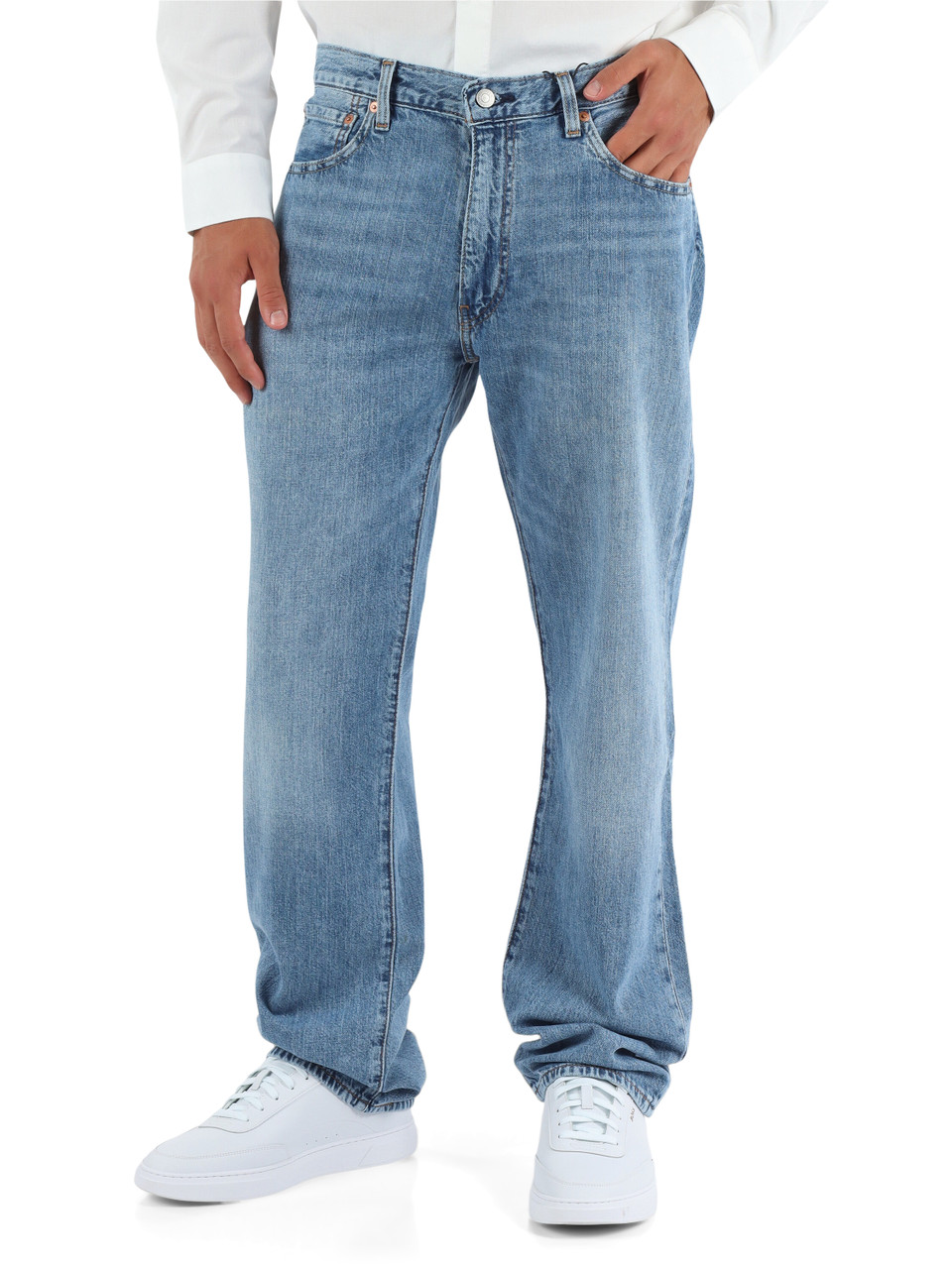 BLU CHIARO | Pantaloni jeans cinque tasche 555 Relaxed Straight