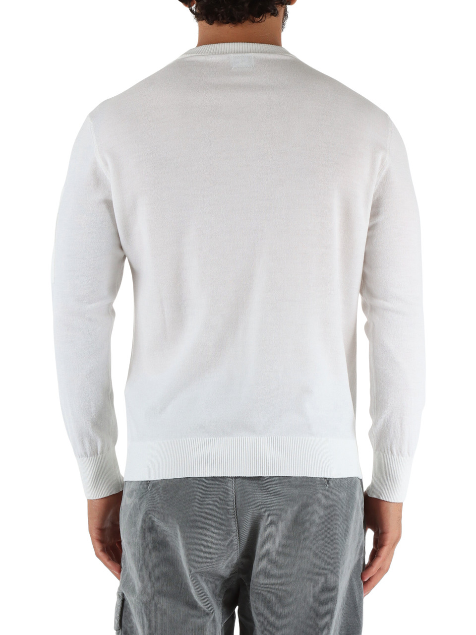 SAHNE | Rundhals-Pullover aus Schurwollmischung