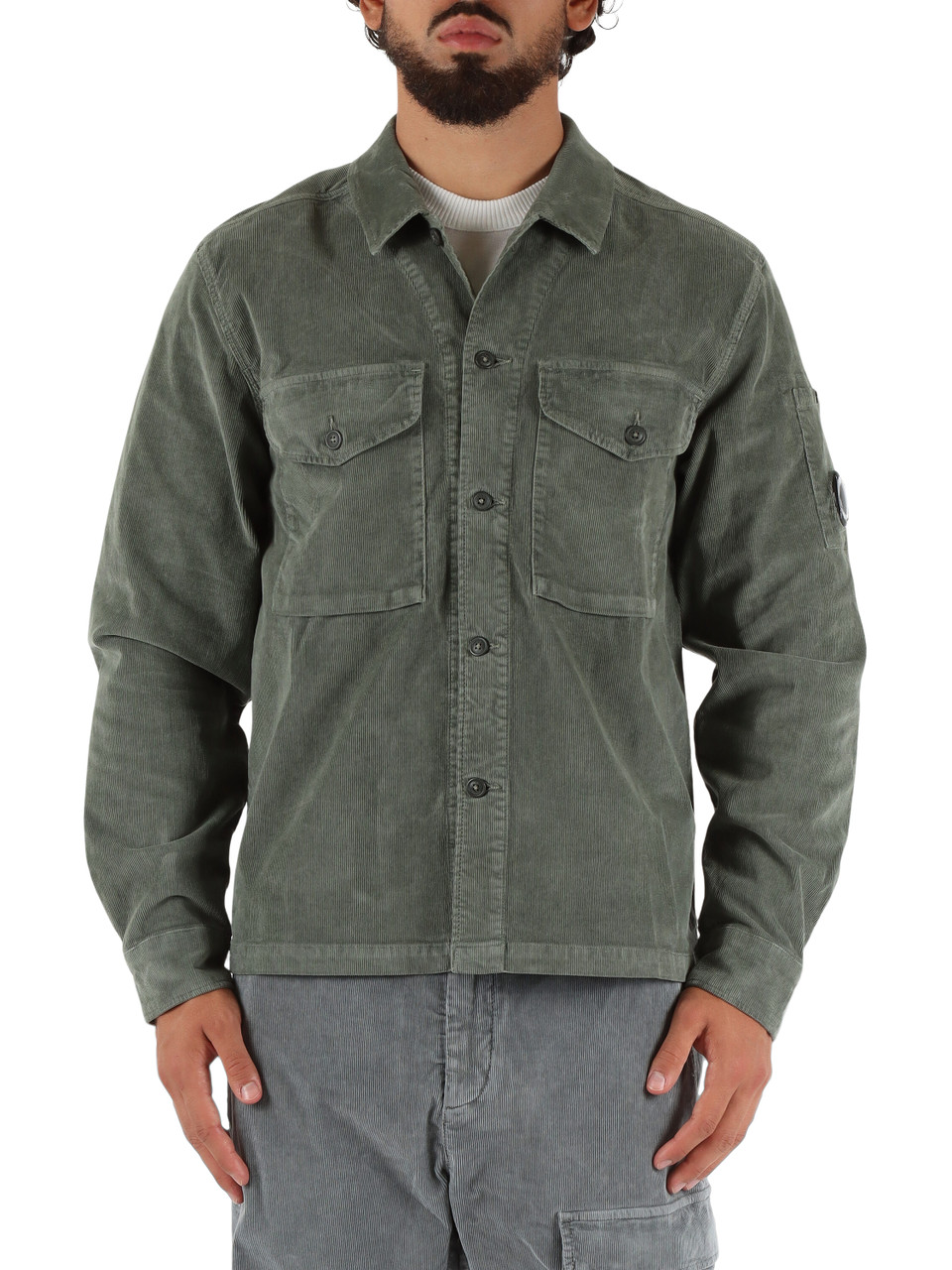 VERDE | Overshirt in corduroy