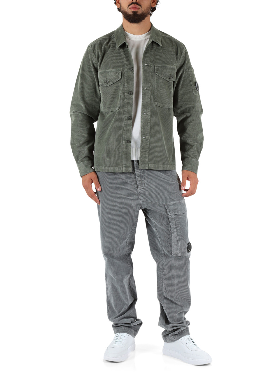 VERDE | Overshirt in corduroy
