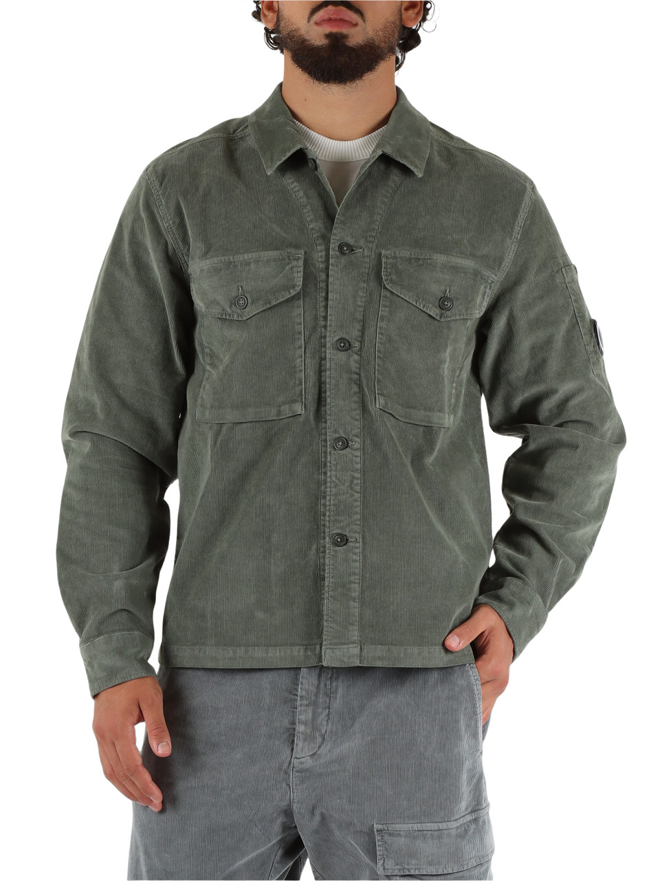VERDE | Overshirt in corduroy
