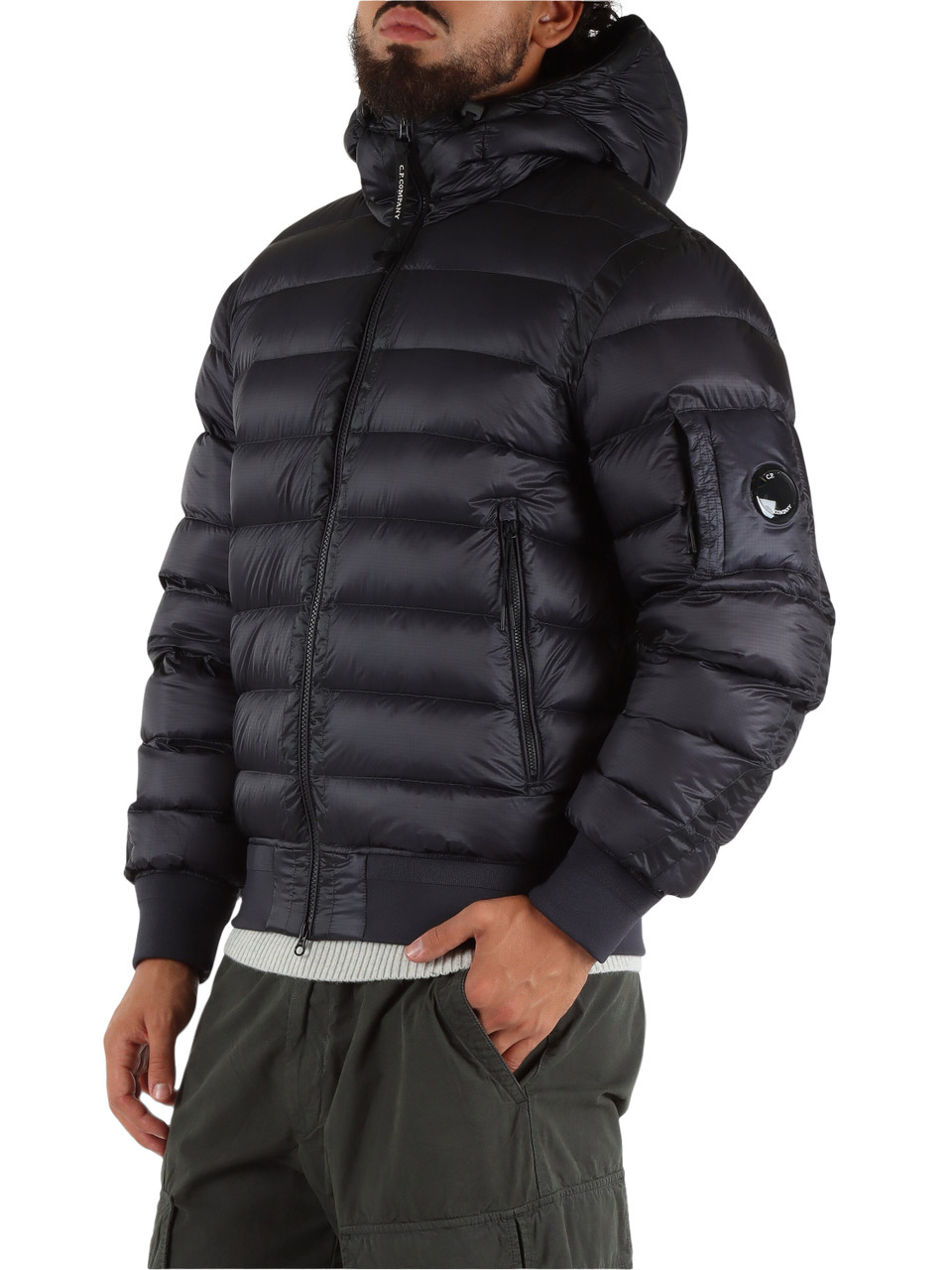 BLU SCURO | Piumino trapuntato con cappuccio DD-SHELL BLU SCURO | Piumino trapuntato con cappuccio DD-SHELL