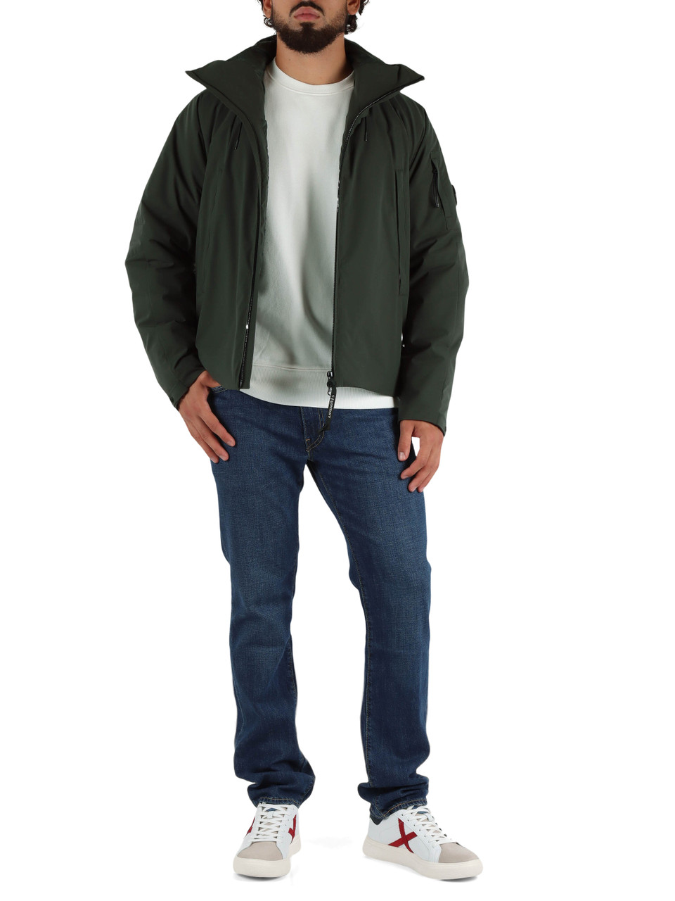 VERDE SCURO | Giubbino in tessuto PRO-TEK Primaloft Insulation