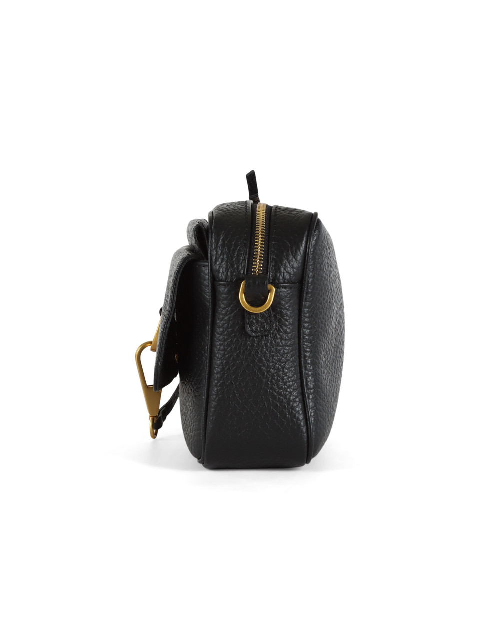 NERO | Borsa a tracolla in pelle martellata MARISOL