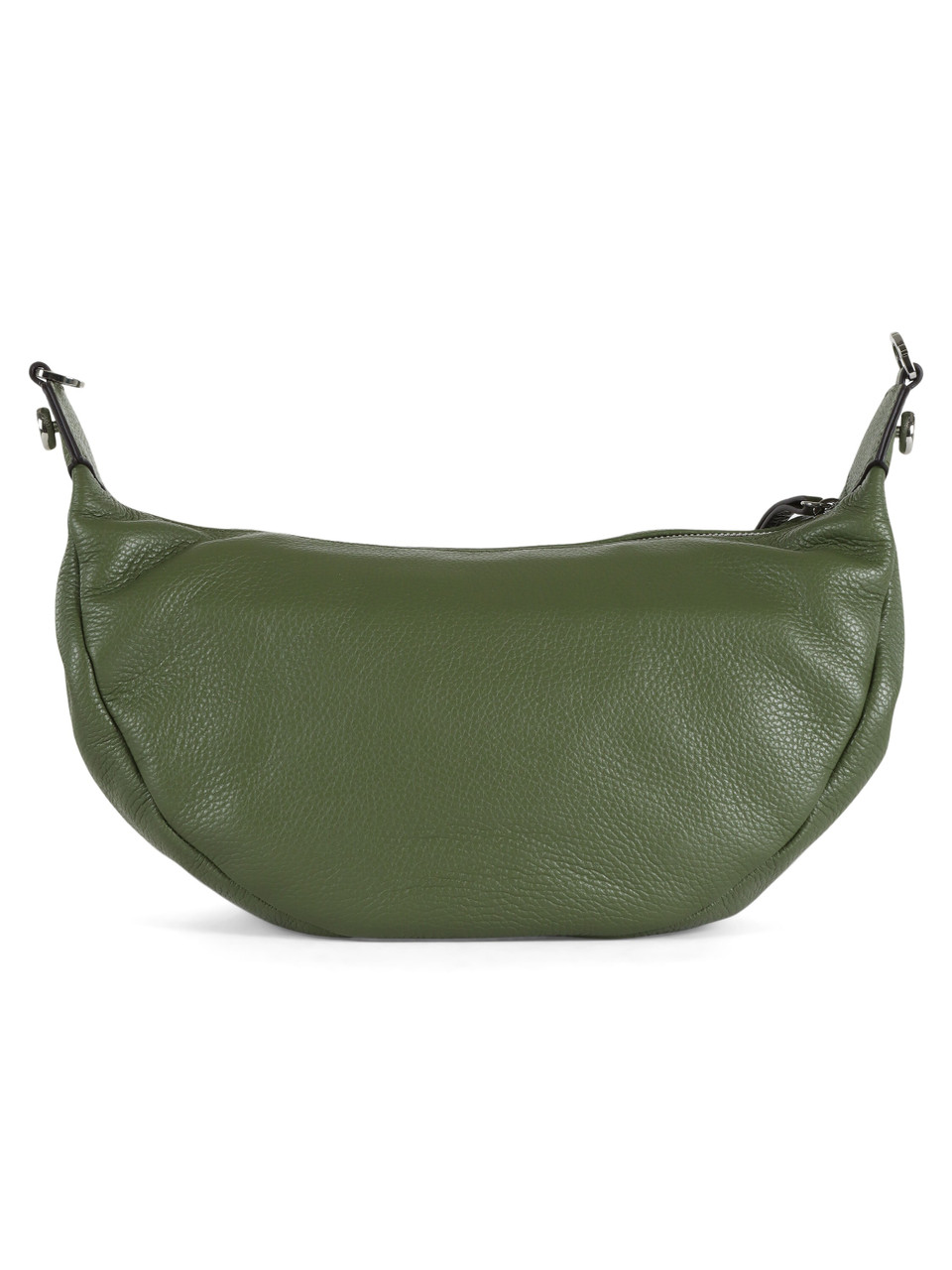 VERDE | Borsa a spalla in pelle martellata AISHA