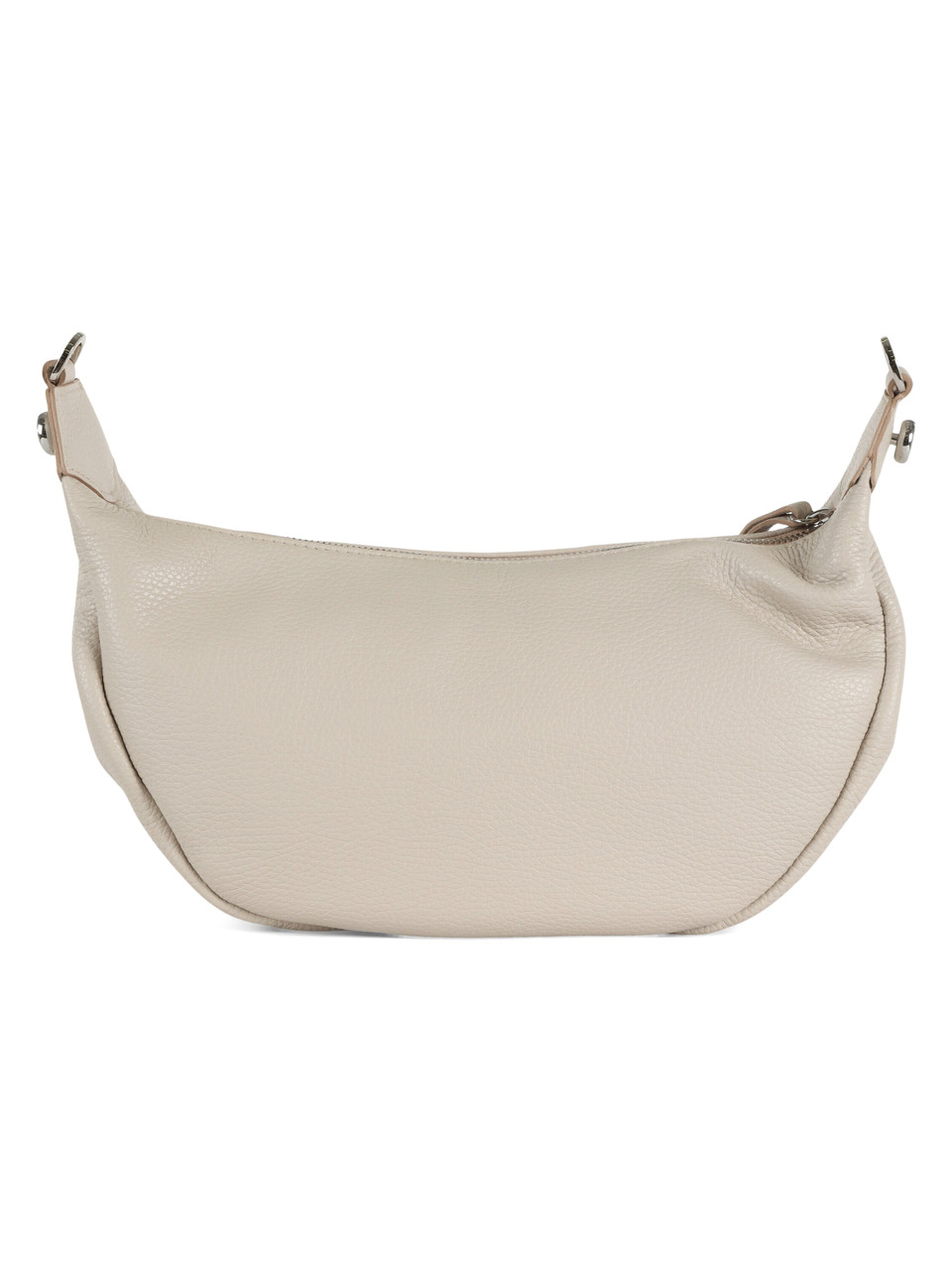 VERDE | Borsa a tracolla HELENA ROUND in pelle martellata