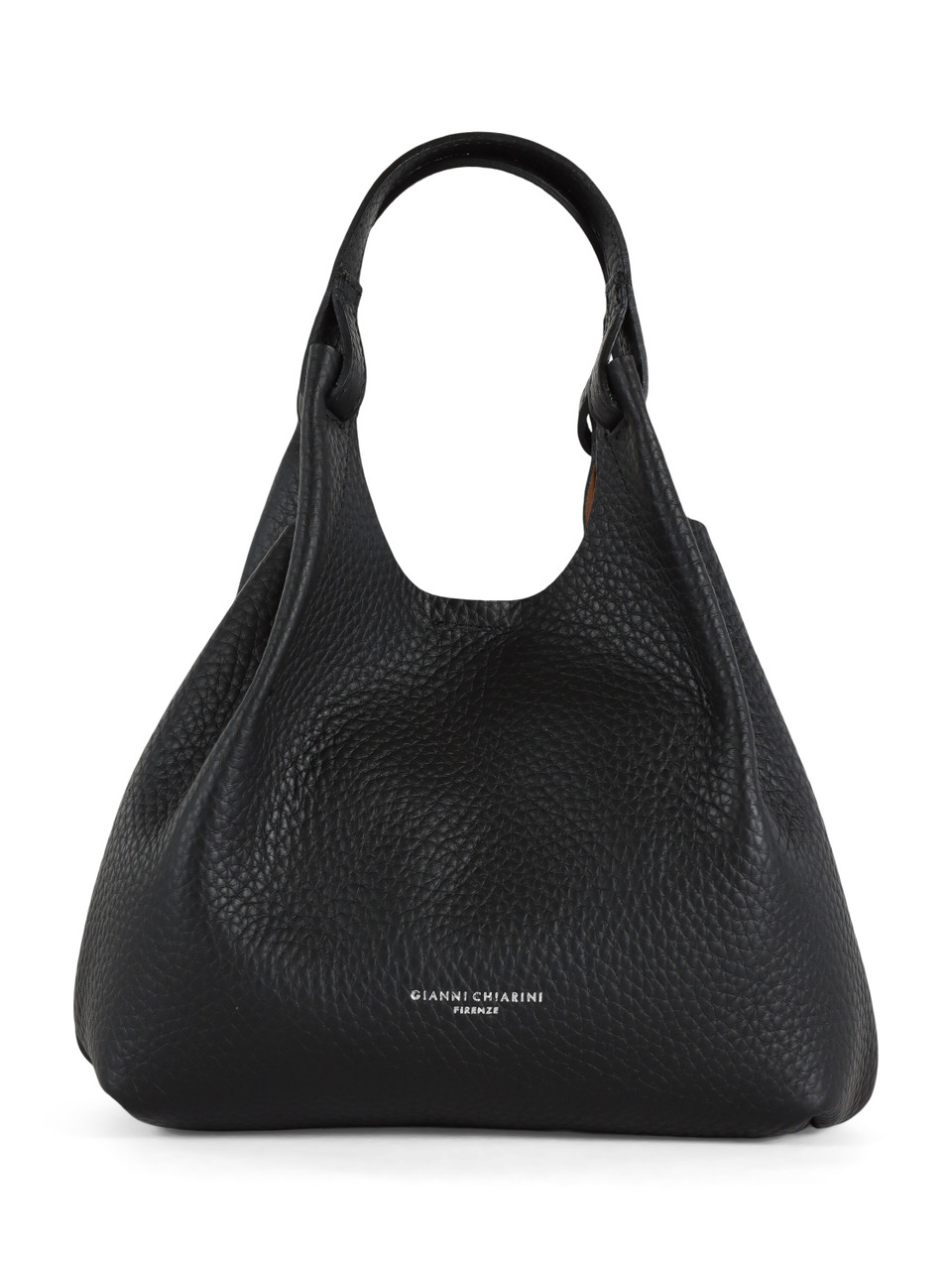 NERO | Borsa a mano in pelle martellata DUA Small NERO | Borsa a mano in pelle martellata DUA Small