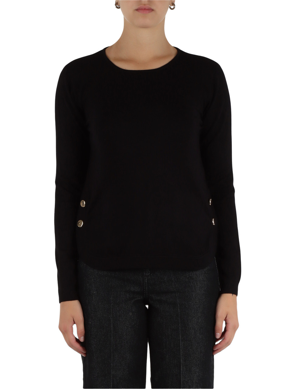 NERO | Maglia in misto viscosa PINOLO