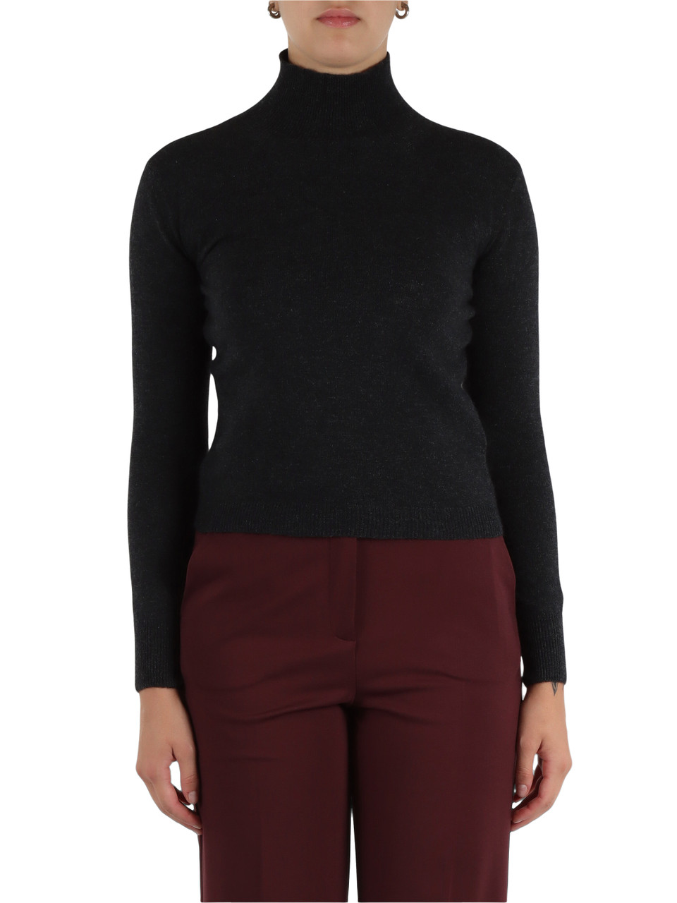 DUNKELGRAU | Pullover aus Woll-Kaschmir-Mischung VENTO