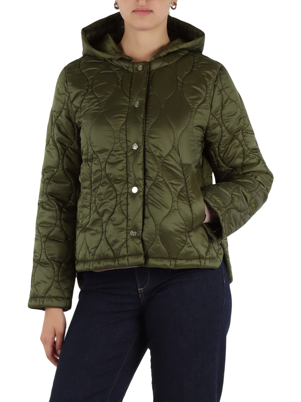 VERDE | Imbottito corto trapuntato ATHOS