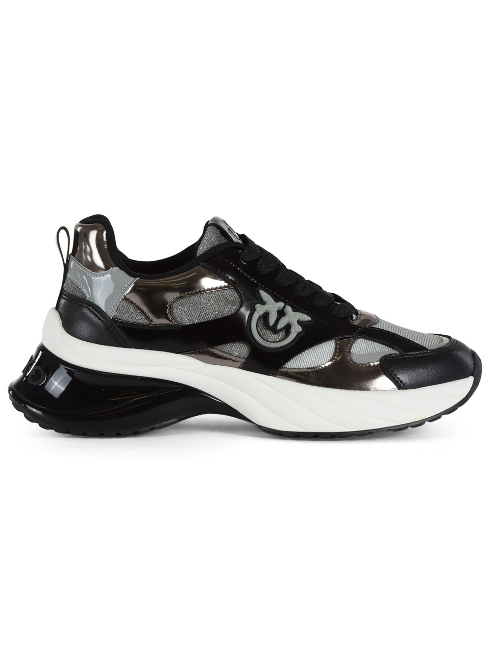 NERO | Sneakers ARIEL 15 in pelle e tessuto