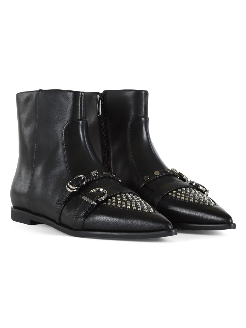 SCHWARZ | Lederstiefeletten ZULEMA 09