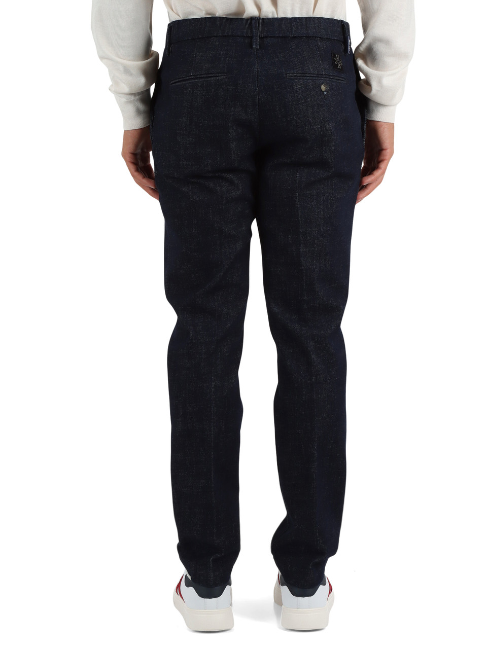 BLU SCURO | Pantalone jeans tasche america GRAY slim fit