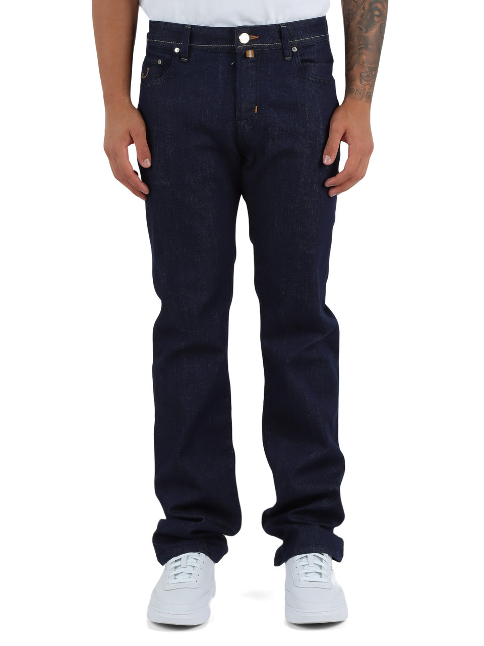 BLU SCURO | Pantalone jeans cinque tasche EDUARD regular fit