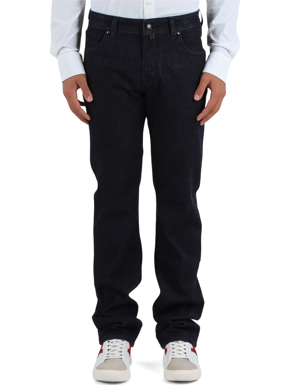 BLU SCURO | Pantalone jeans cinque tasche EDUARD regular fit