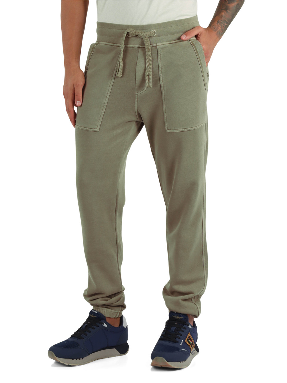 TORTORA | Sporthose aus angerauter Baumwolle