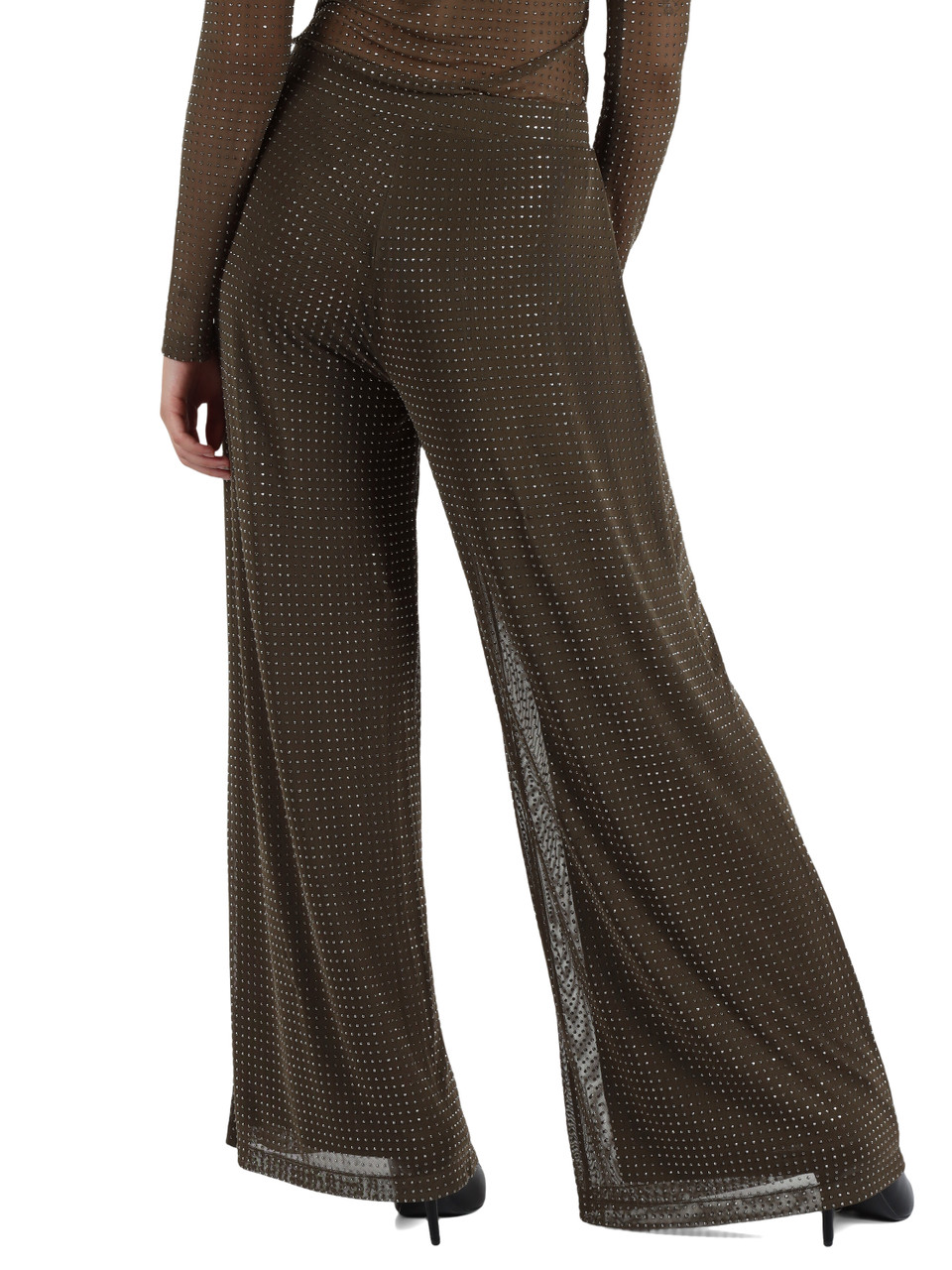 GRÜN | SPORT: Tüllhose mit Strass VERNA