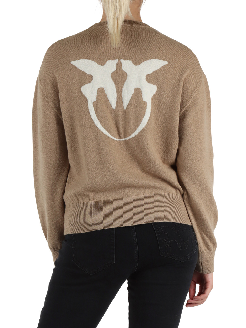 CAMMELLO | Maglia girocollo in lana e cashmere MARTINICA