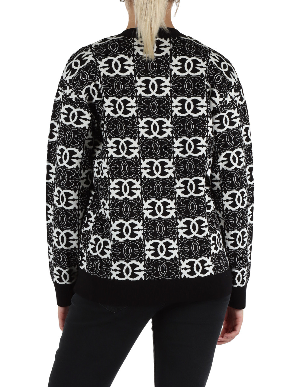 SCHWARZ | HALF BREED Cardigan aus Viskosemischung