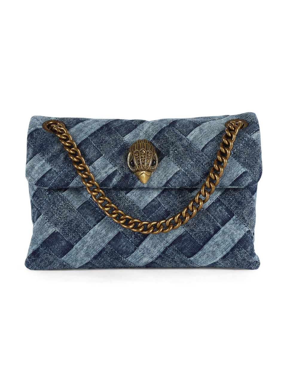 BLU CHIARO | Borsa a tracolla in denim Mini KENSINGTON SOFT