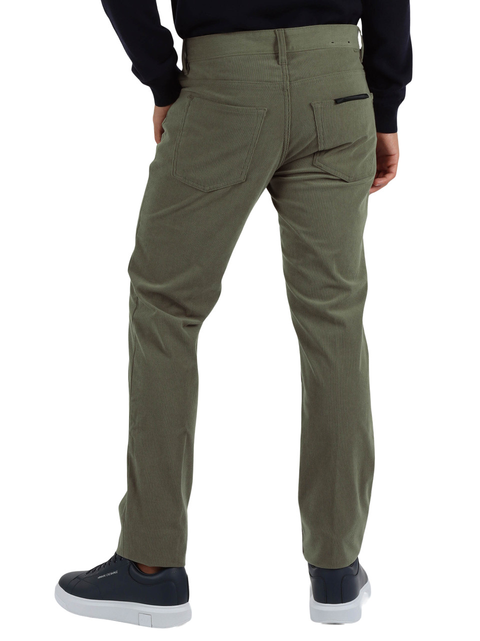 VERDE | Pantalone DELAWARE Performance  slim fit in velluto a coste VERDE | Pantalone DELAWARE Performance  slim fit in velluto a coste