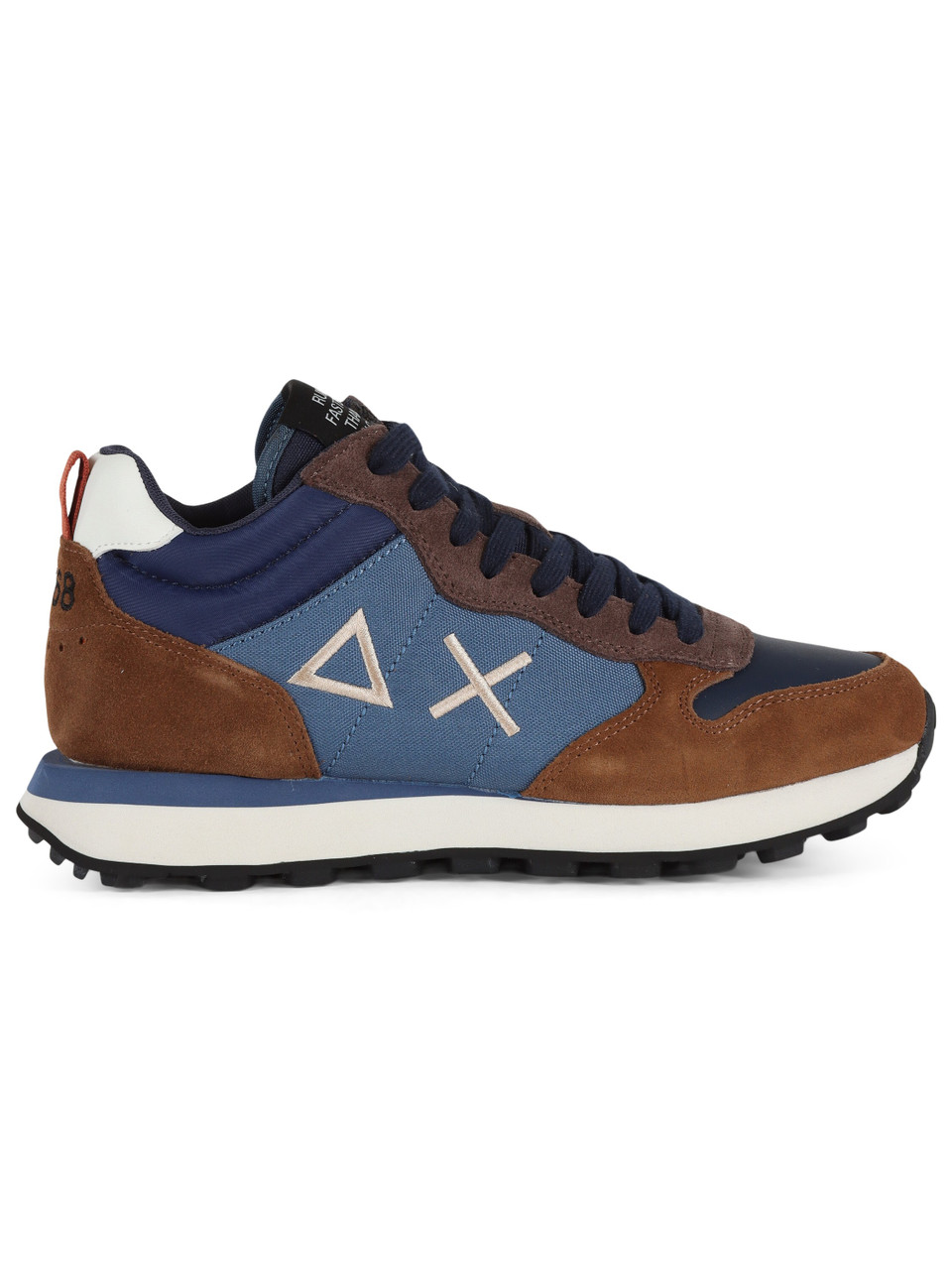 BLU | Sneakers in pelle e tessuto TOM 2.0 SOLID MID