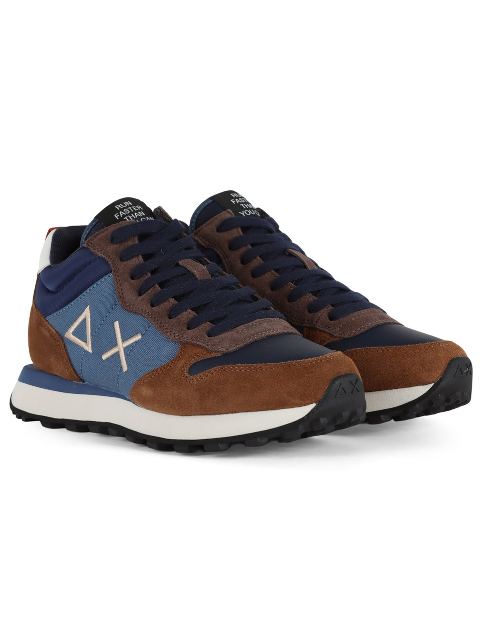 BLU | Sneakers in pelle e tessuto TOM 2.0 SOLID MID