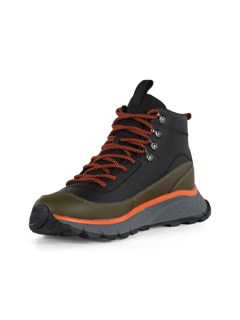 CORVINO | Sneakers in pelle e tessuto FIRE & CAMPING WINTER MID