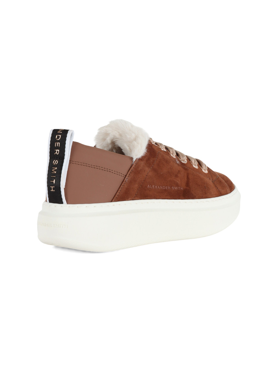 MARRONE CHIARO | Sneakers in pelle WEMBLEY FOLDEN