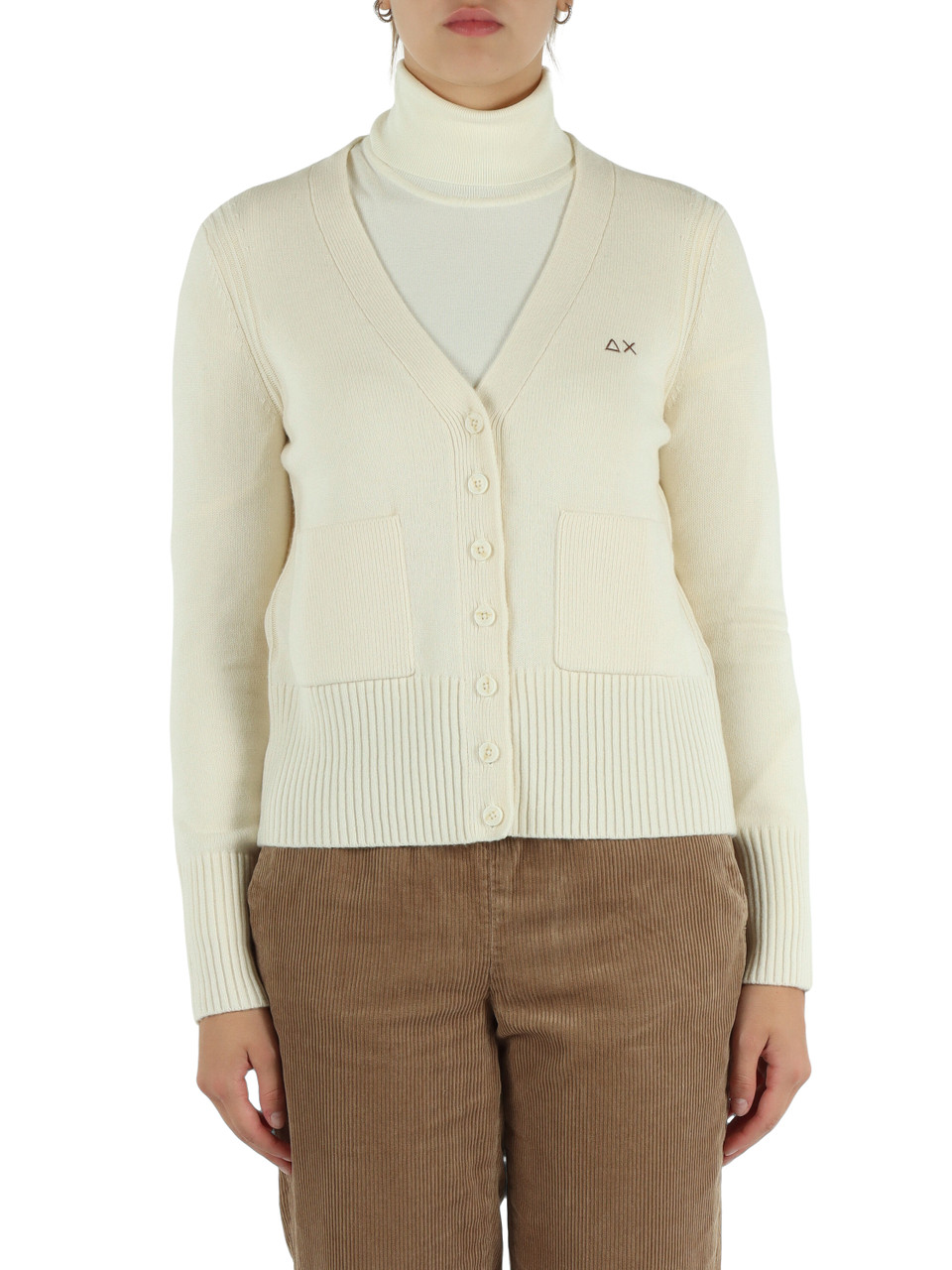 PANNA | Cardigan in misto lana merino e cashmere