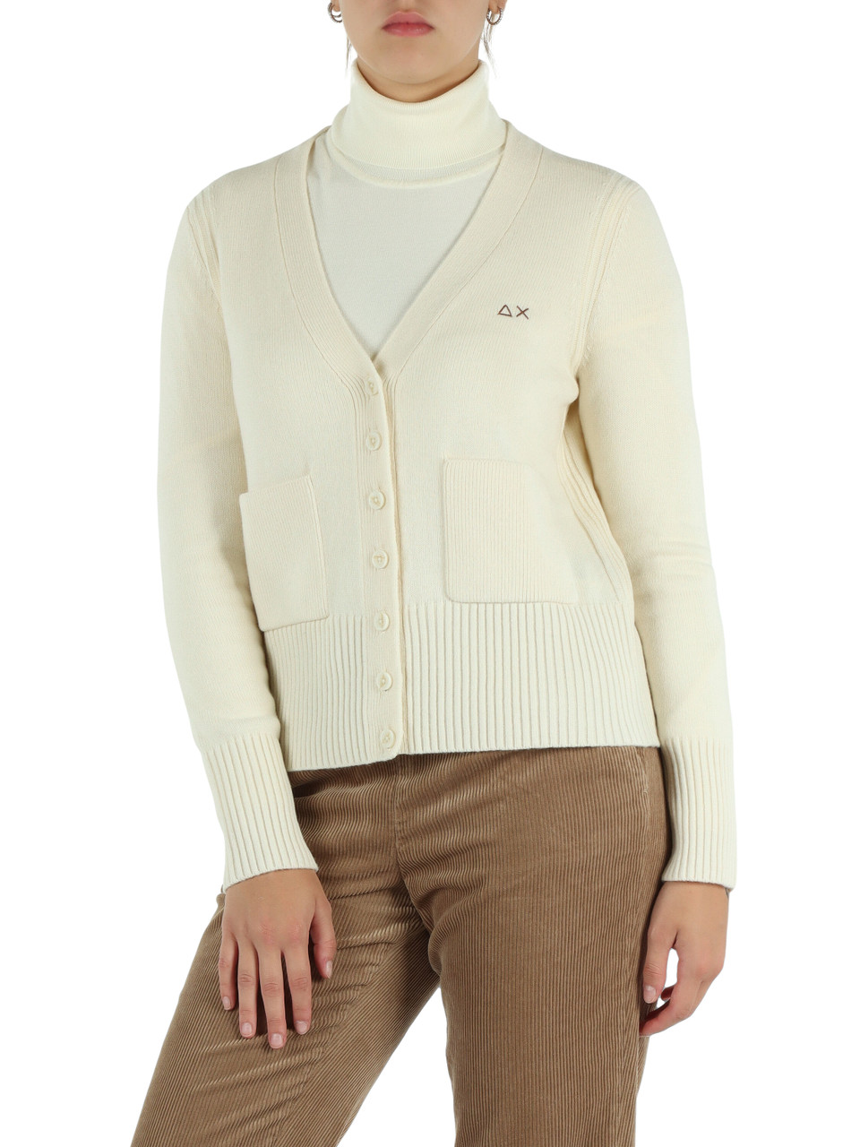 PANNA | Cardigan in misto lana merino e cashmere