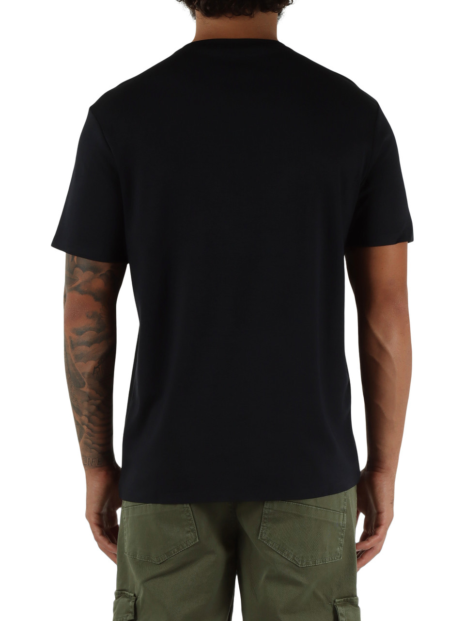 BLU SCURO | T-shirt in misto cotone WAVE Mixfiber