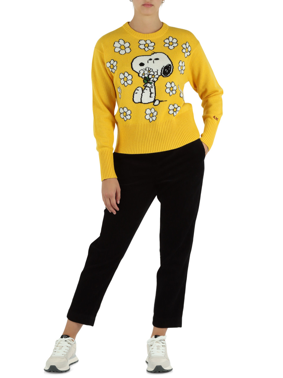 NERO | Pantalone in velluto di cotone a coste