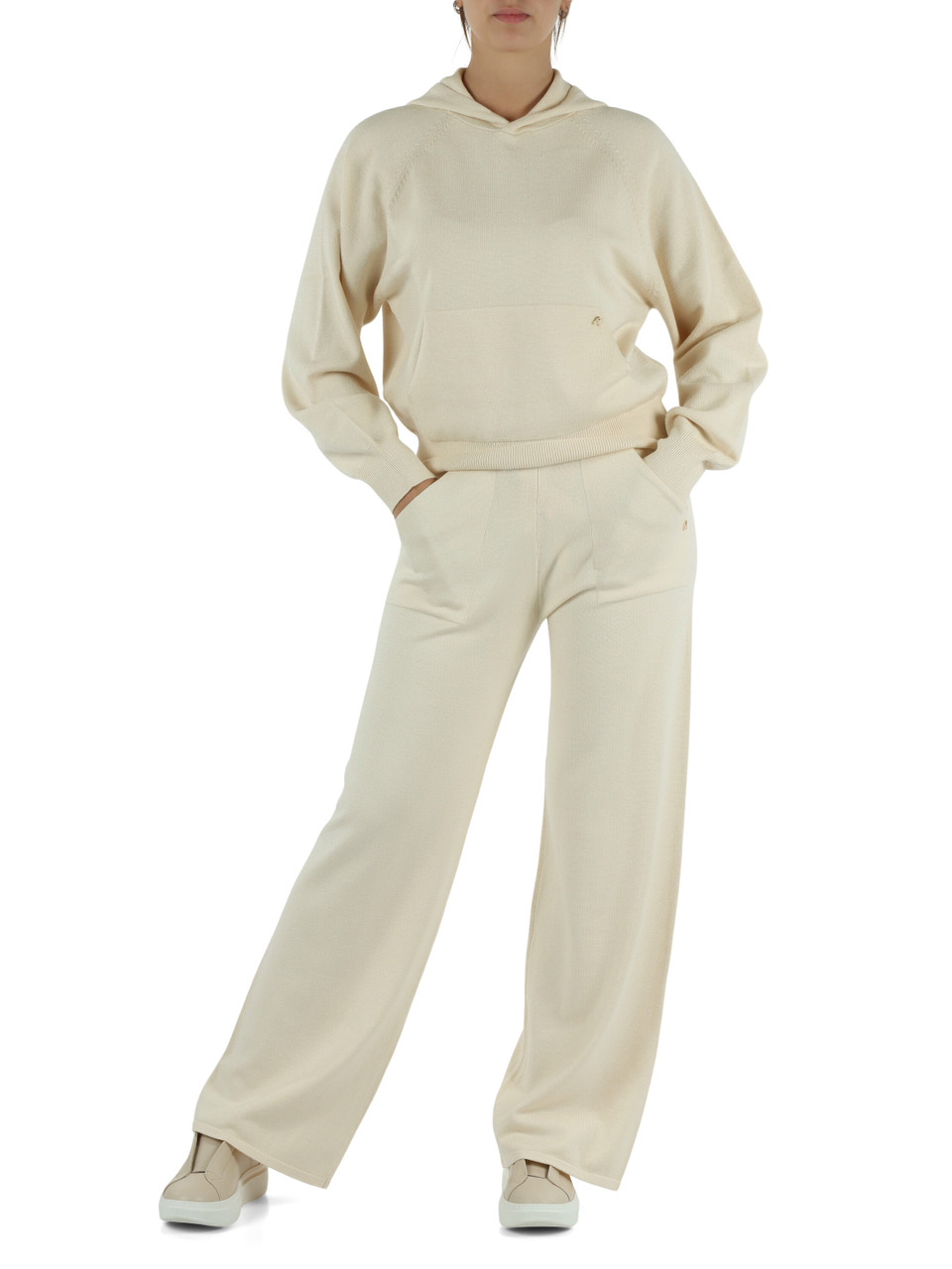 PANNA | Pantalone gamba larga in misto viscosa