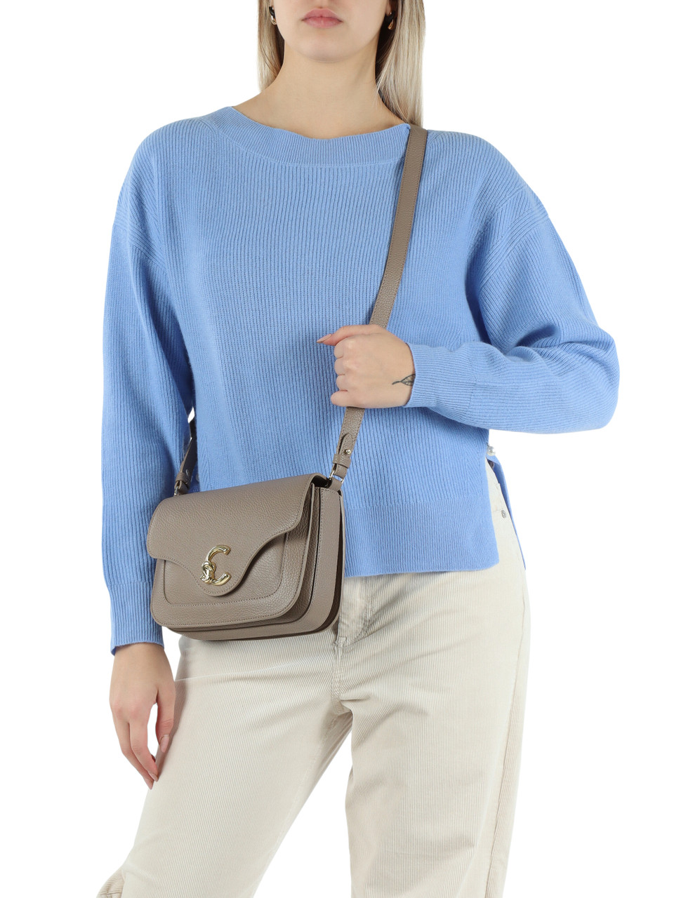 TORTORA | Borsa a tracolla COCCINELLE C-ME Small