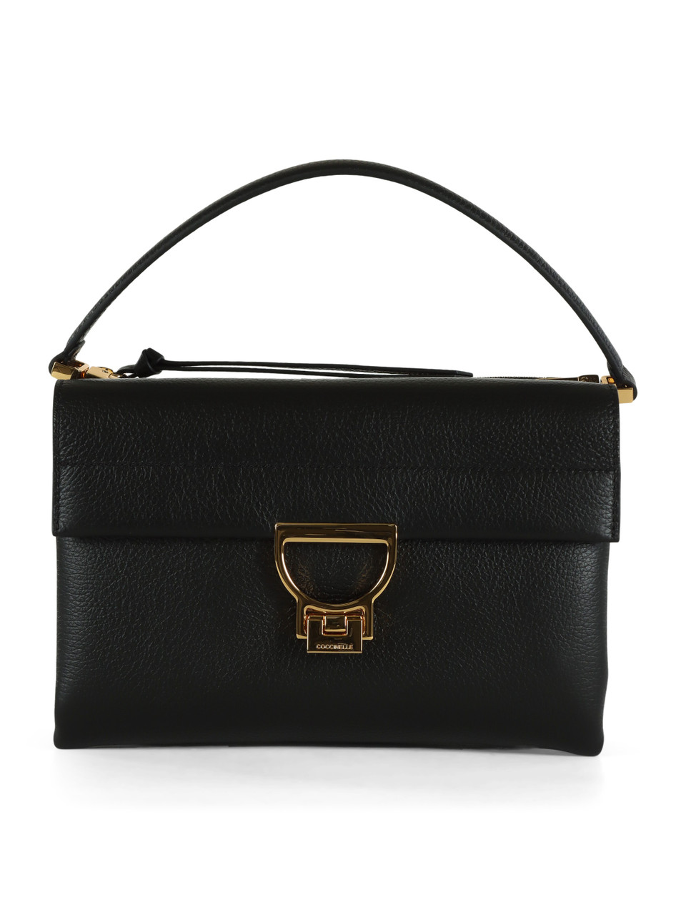 NERO | Borsa a mano ARLETTIS in pelle martellata