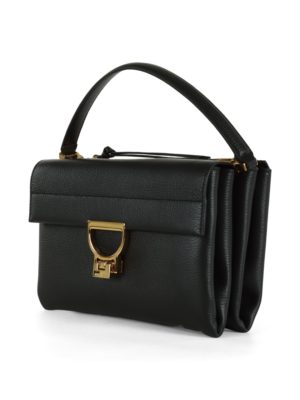 NERO | Borsa a mano ARLETTIS in pelle martellata