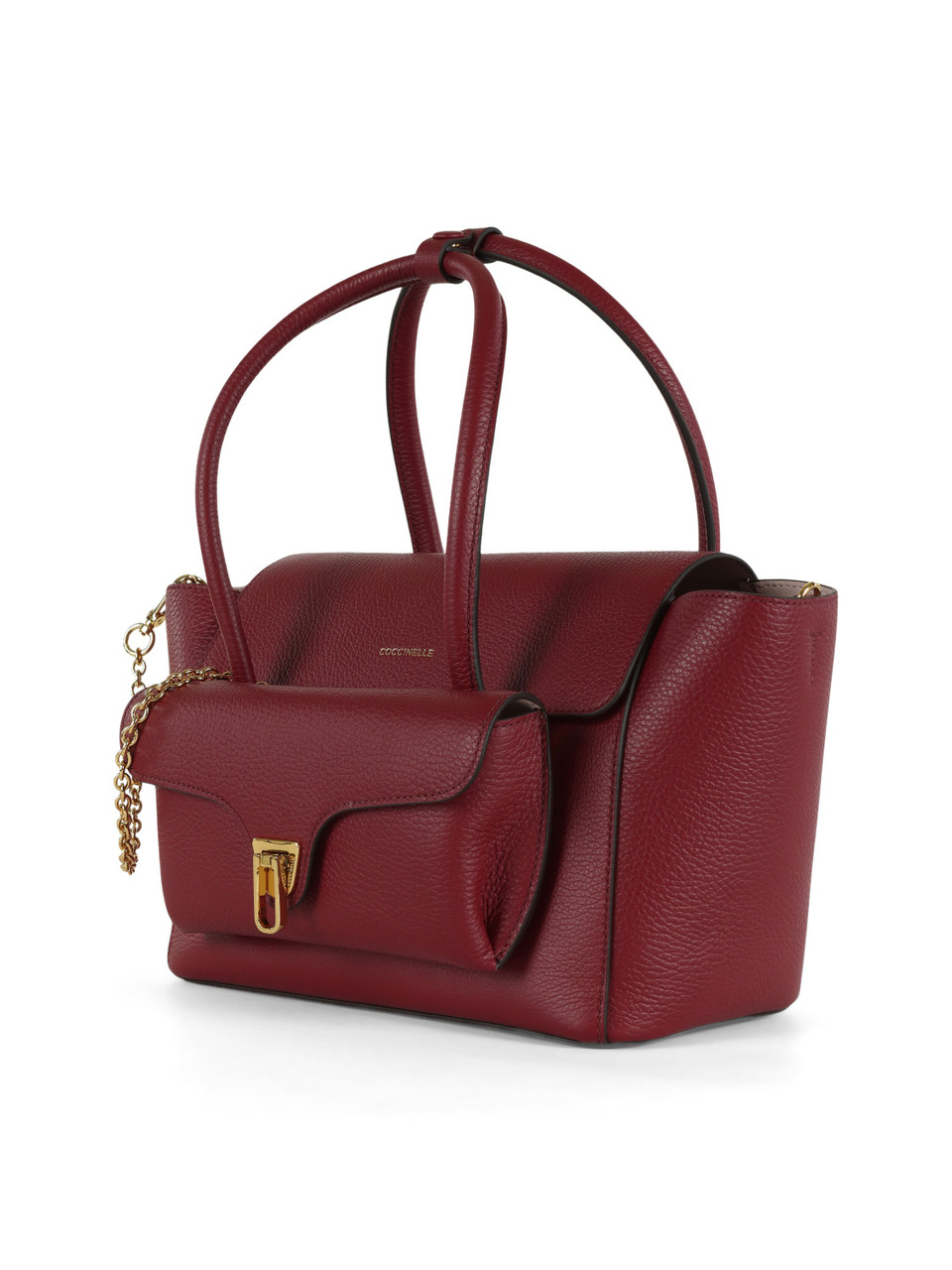 BORDEAUX | Borsa a mano COCCINELLE DOUBLE BEAT Medium