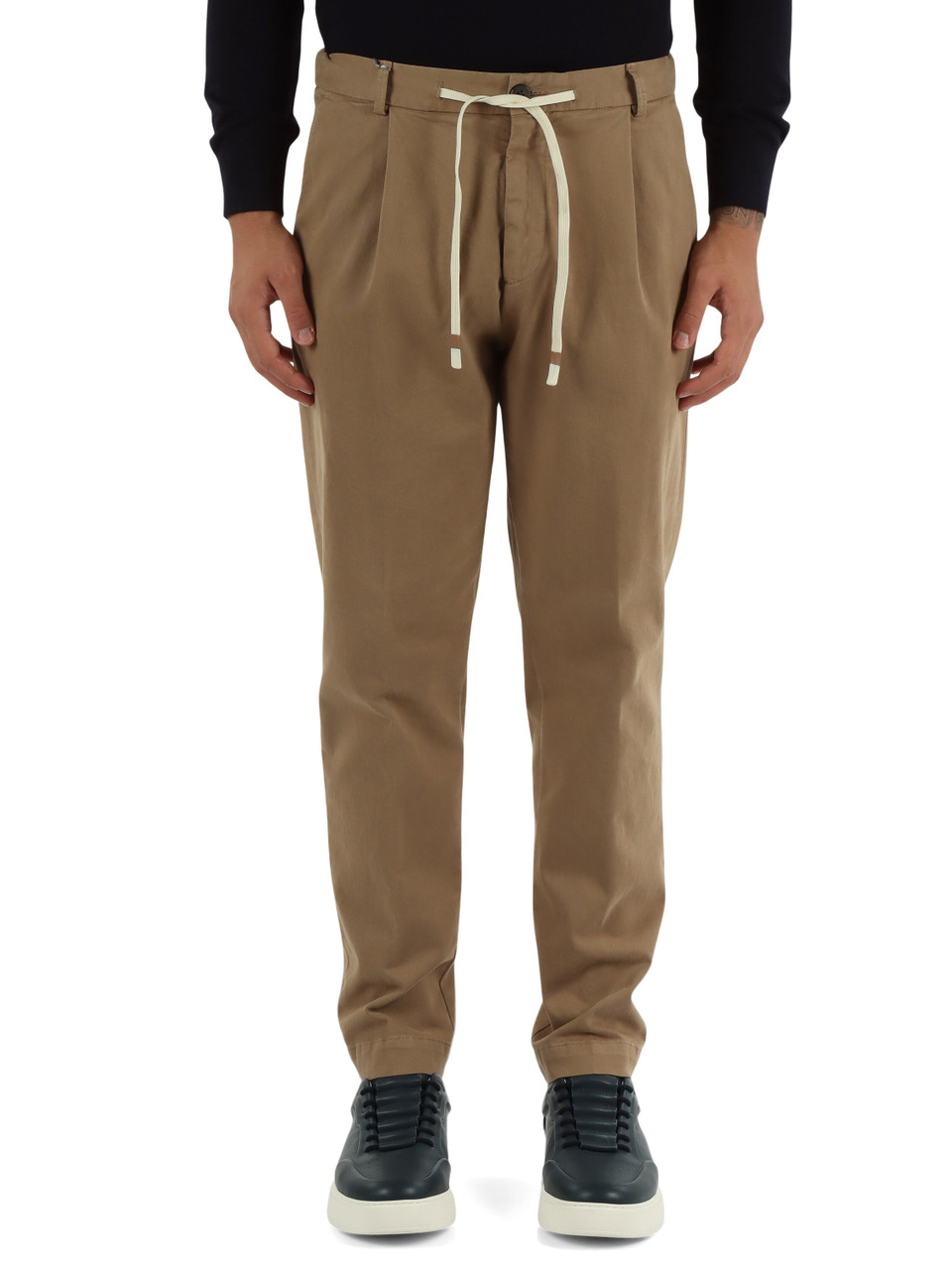 CAMMELLO | Pantalone REVUELTA regular fit in cotone stretch