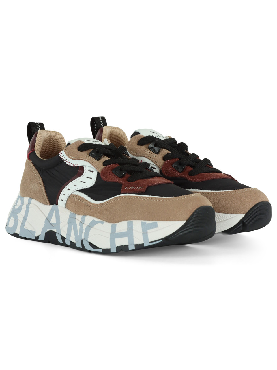 NERO | Sneakers in suede e tessuto tecnico CLUB 105